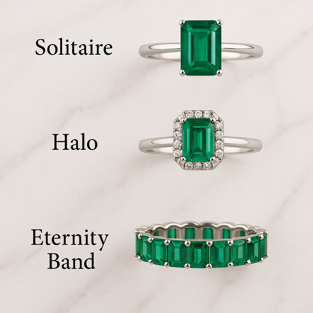 Popular Emerald Ring Styles