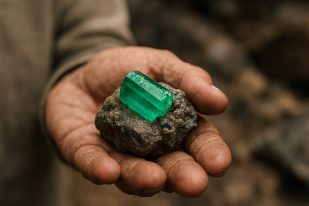 Raw Emerald